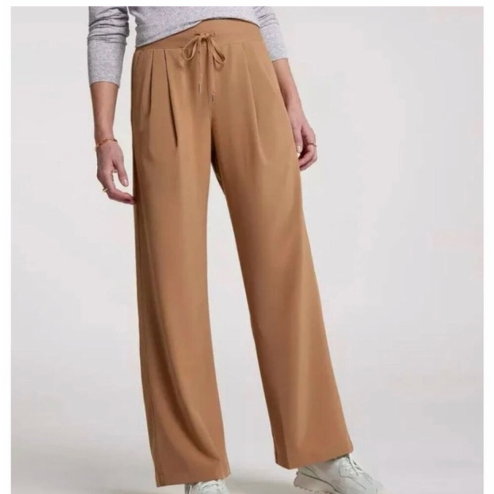 CALIA truelight wide leg pants in tan brown size M